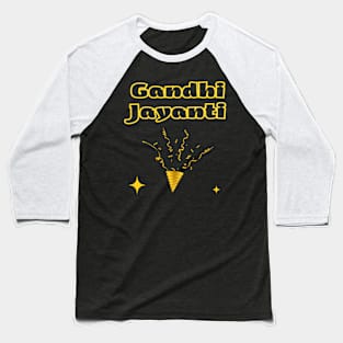 Indian Festivals - Gandhi Jayanti Baseball T-Shirt